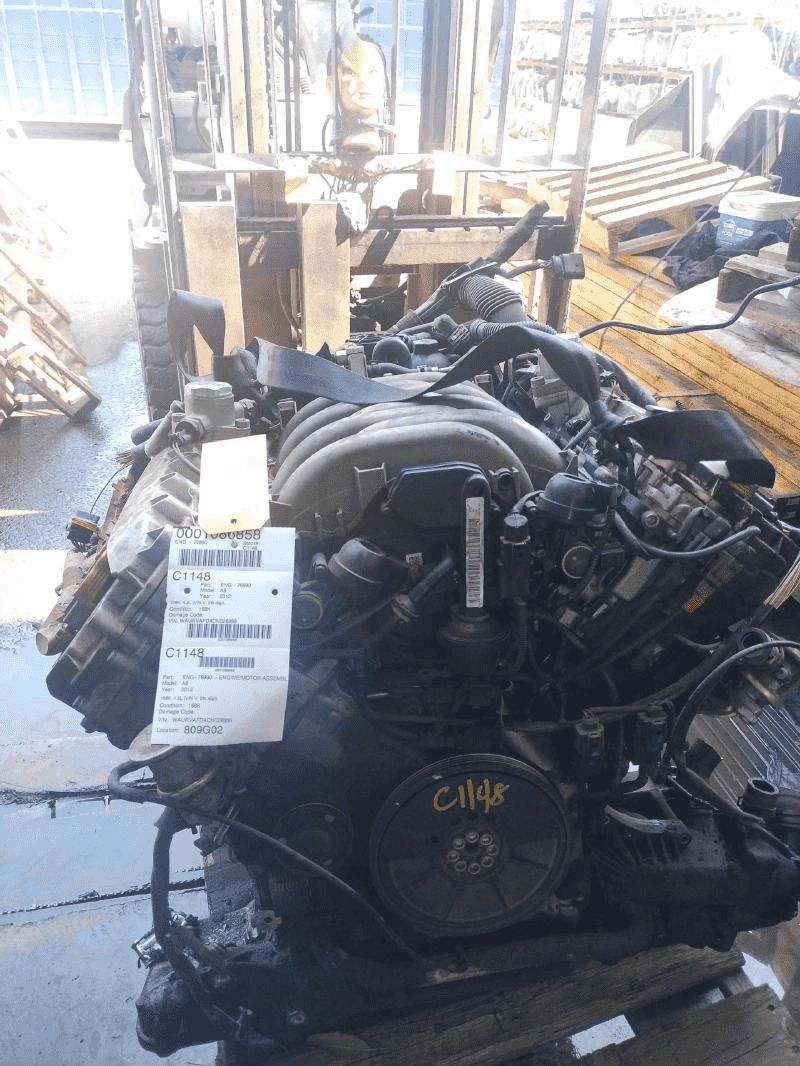 2011 Audi A8 (4.2l, Vin V, 5th Digit), Used Engine