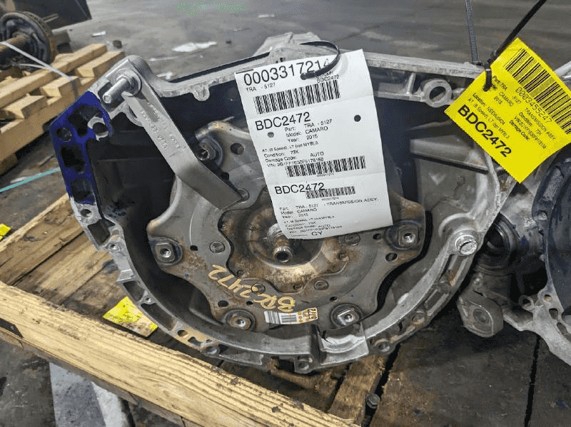 2015 Chevy Camaro At, (6 Speed), Ss (opt Myc), Used Transmission