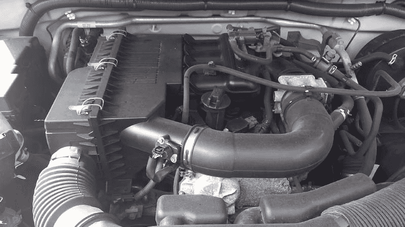 2009 Nissan Frontier 2.5l (vin B, 4th Digit, Qr25de), Used Engine