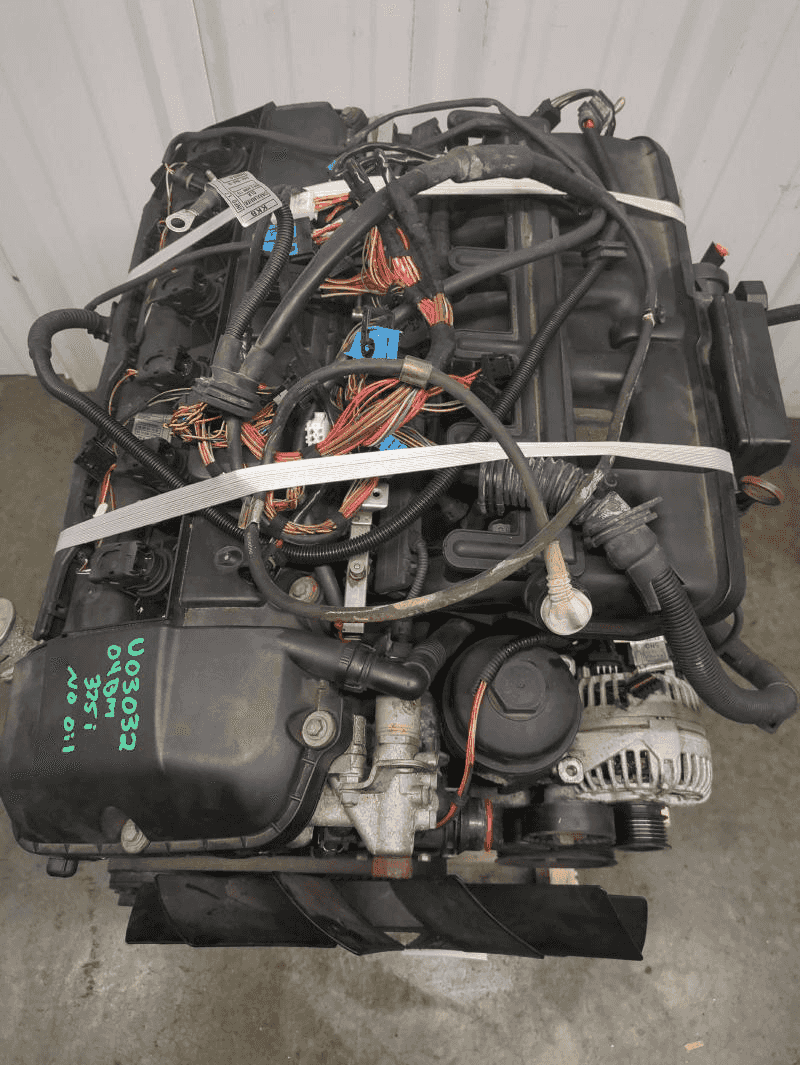 2004 Bmw 325i (2.5l), Exc. Xi; M54 (256s5 Engine, Engine Oil Filler Cap Lh Side Of Rocker Cover), Used Engine