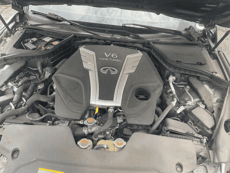 2017 Infiniti Q60 3.0l, Vin E (4th Digit, Vr30ddtt), Awd (300hp), Thru 06/30/17, Used Engine