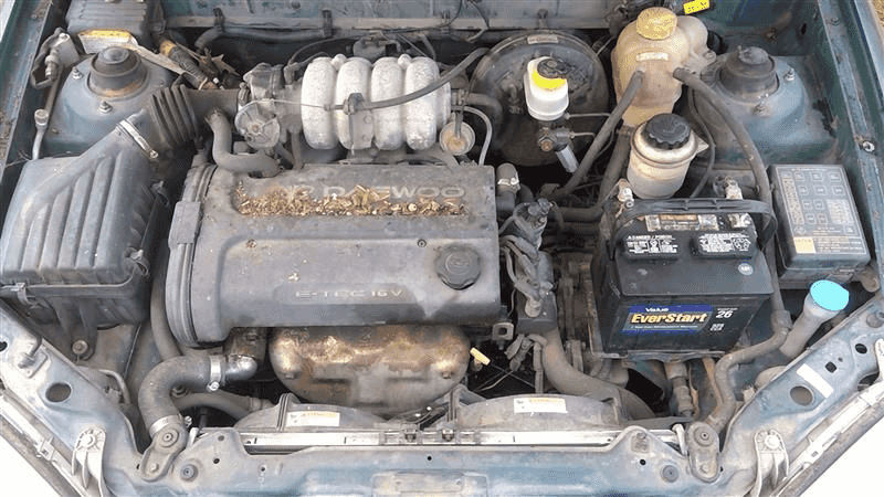 2002 Daewoo Lanos Canada Market, 1.6l (4 Cylinder, Vin 6, 8th Digit), At, Used Engine