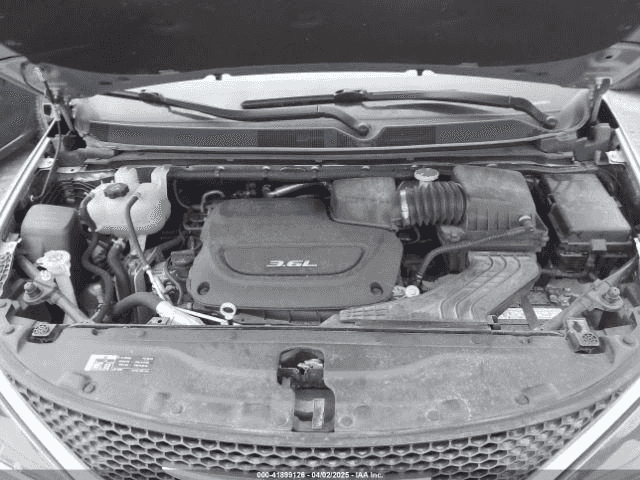 2017 Chrysler Pacifica 3.6l V6, Used Engine