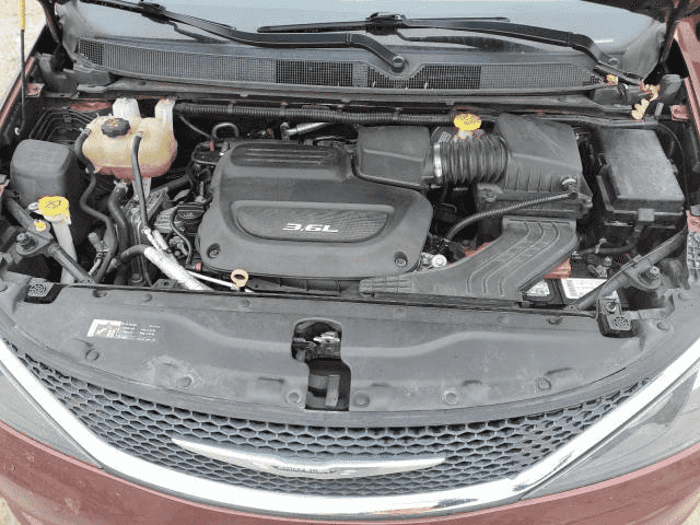 2017 Chrysler Pacifica At Gasoline 9 Speed Automatic, Used Engine