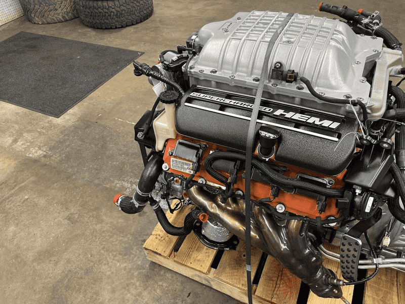 2017 Dodge Charger 6.2l (vin 9, 8th Digit), Used Engine