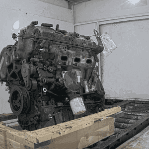 2009 Ford Flex (3.5l, Vin C, 8th Digit), Engine Oil Cooler, 3 Oil Filter Adapter Mounting Bolts, Used Engine