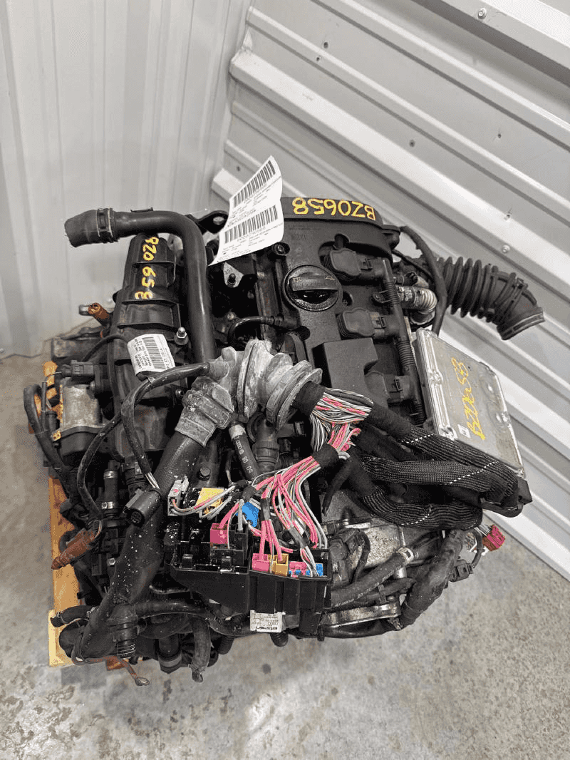2009 Audi A4 2.0l (vin F, 5th Digit, Turbo), Id Bpg, At, Cvt, Used Engine