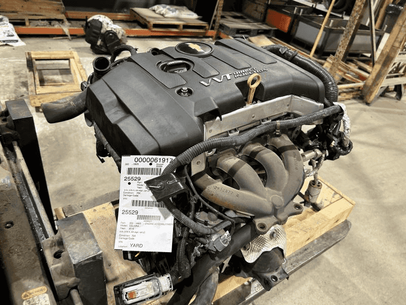 2016 Chevy Colorado 2.5l (vin A, 8th Digit, Opt Lcv), 4x4, Used Engine