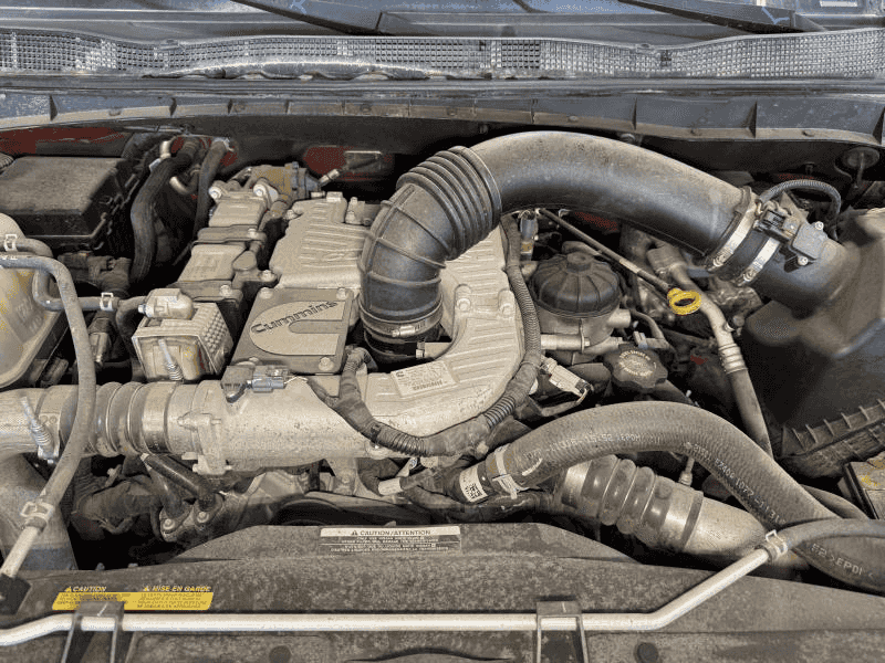 2017 Nissan Titan Xd At 5.0l Diesel 4x4, Used Engine