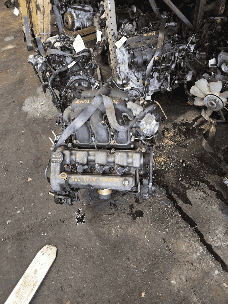 2006 Ford Escape Gasoline 3.0l Vin 1 8th Digit Water Pump Driven By Intake Camshaft, Used Engine