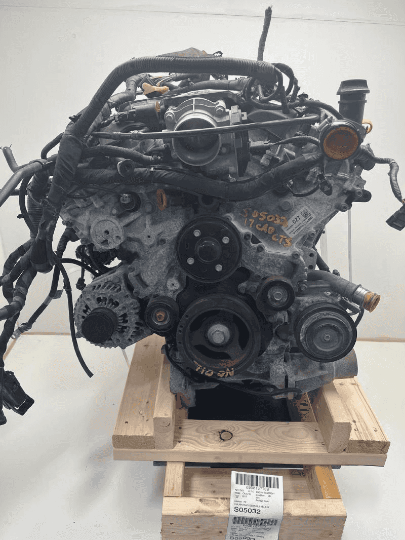 2016 Cadillac Cts 6.2l (vin 6, 8th Digit, Opt Lt4), Used Engine