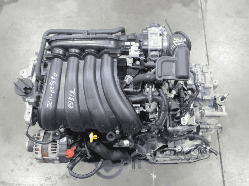 2012 Nissan Versa 1.8l (vin B, 4th Digit, Mr18de), Used Engine