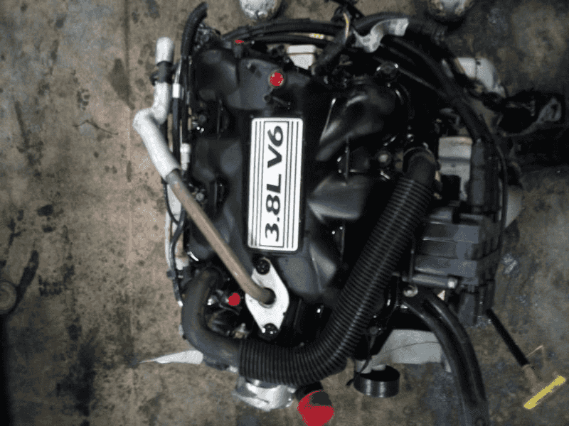 2007 Jeep Wrangler 3.8l V6, Used Engine