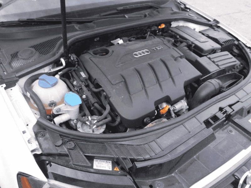 2012 Audi A3 (2.0l), (turbo), Vin J (5th Digit), (engine Id Cbea, Diesel), Used Engine