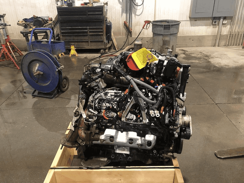 2016 Gmc Sierra 3500 6.6l V8 Diesel Turbocharged, Used Engine