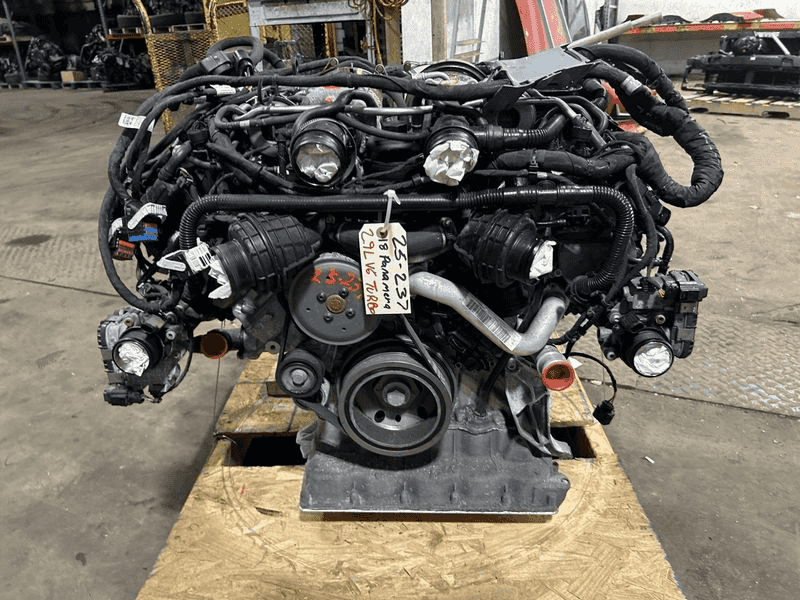 2018 Porsche Panamera 2.9l, Gasoline, Vin B (5th Digit), Used Engine
