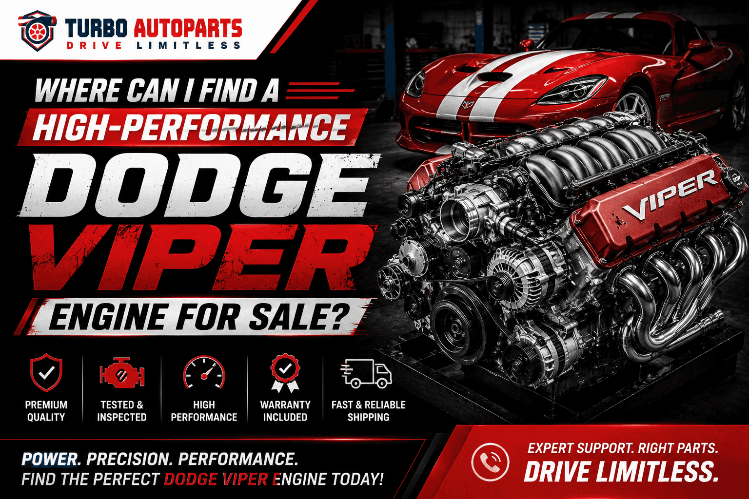 Where Can I Find a High-Performance Dodge Viper Engine for Sale?