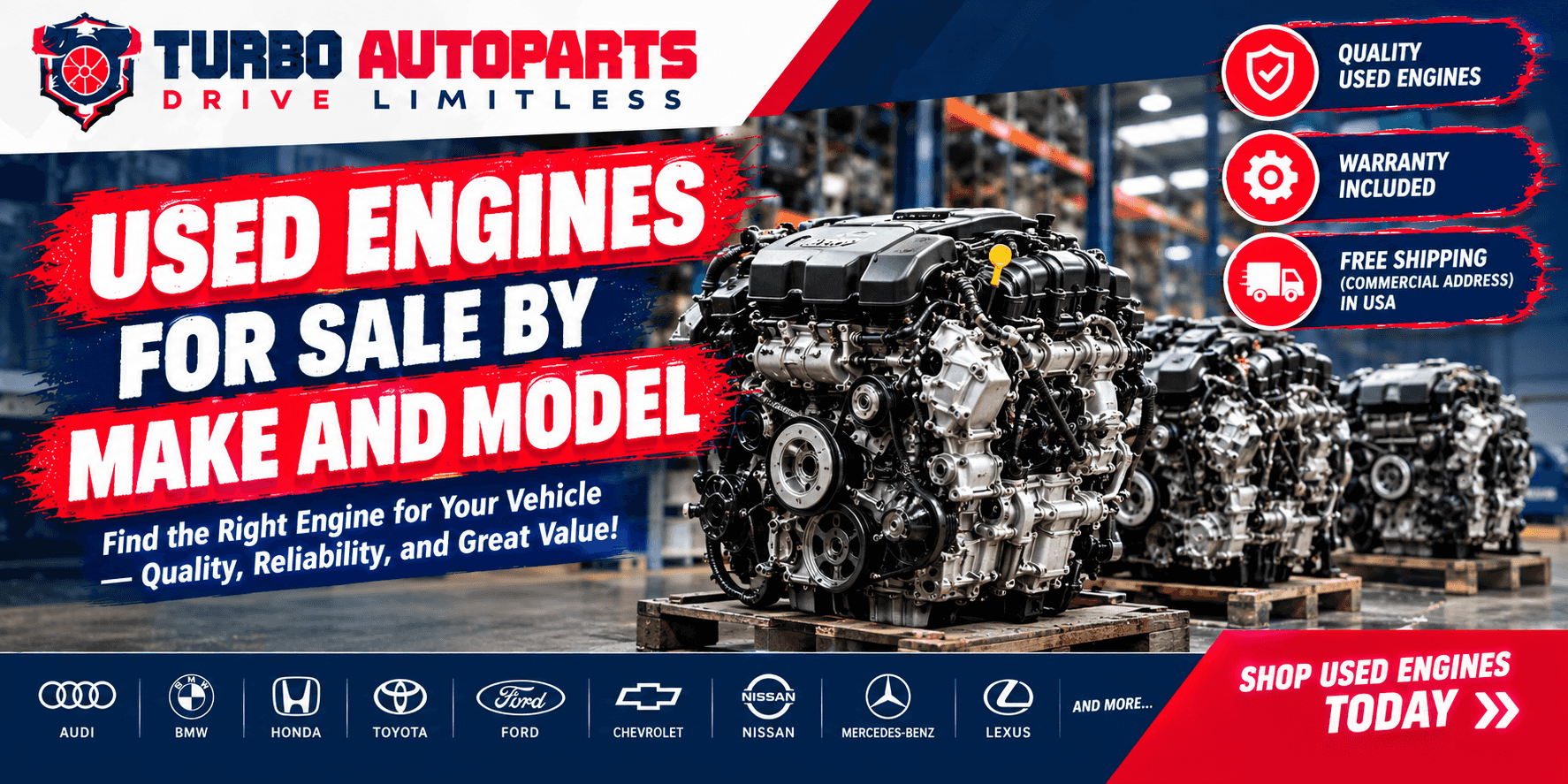 Find the Right Used Engine for Your Car, Truck, or SUV