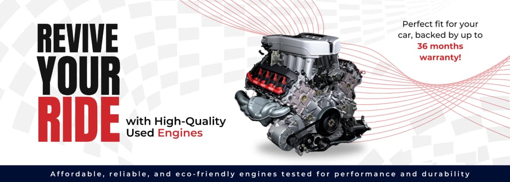 Used engine banner