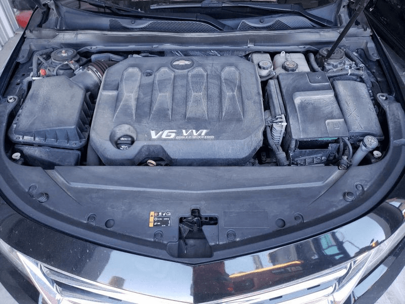 2015 Chevy Impala Vin 1 (4th Digit, New Style), 3.6l, Vin 3 (8th Digit, Opt Lfx), Used Engine