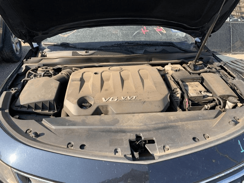 2014 Chevy Impala Vin 1 (4th Digit, New Style), 2.4l (vin R, 8th Digit, Opt Luk), California Emissions, Opt Nu5, Used Engine