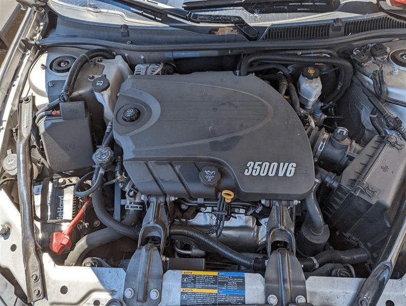 2010 Chevy Impala 3.5l, Vin N (8th Digit, Opt Lz4), California Emissions, Opt Nu6, Used Engine