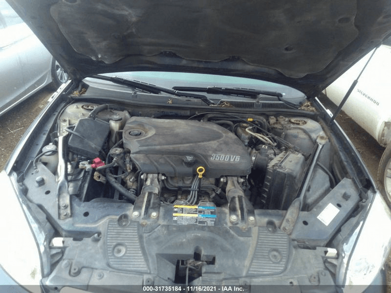 2009 Chevy Impala 3.5l, Vin K (8th Digit, Opt Lze), Used Engine