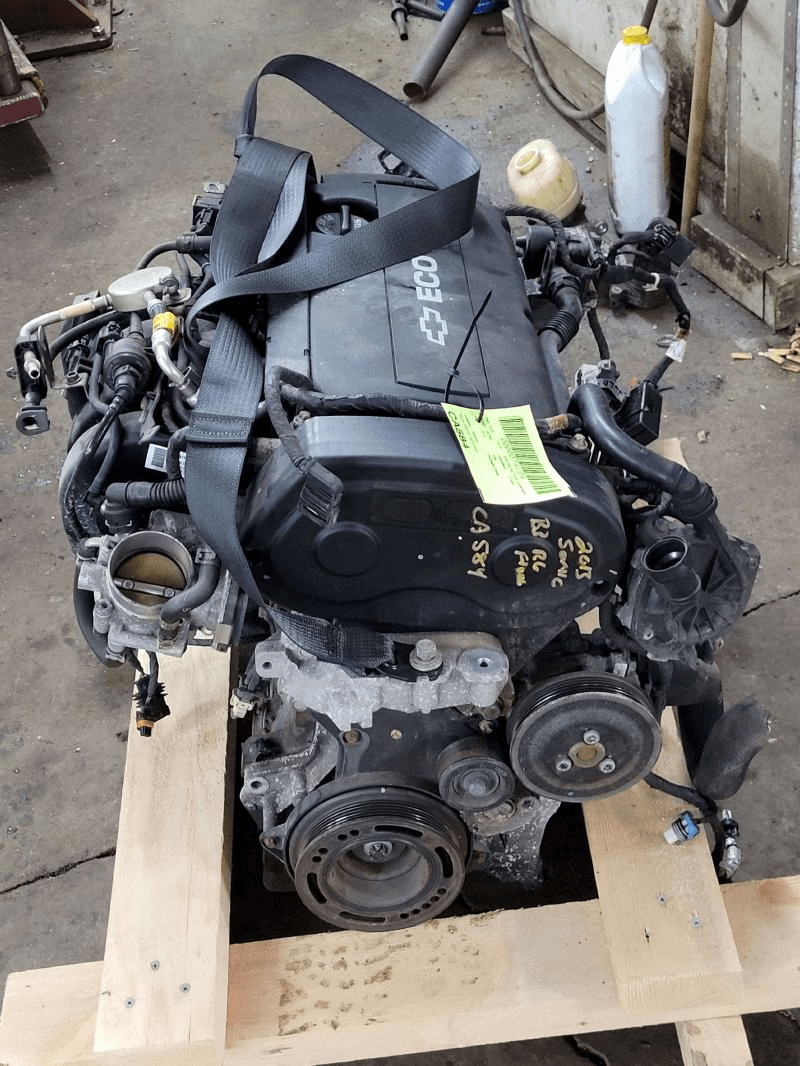 2016 Chevy Sonic 1.8l, Vin G (8th Digit, Opt Lwe), Used Engine