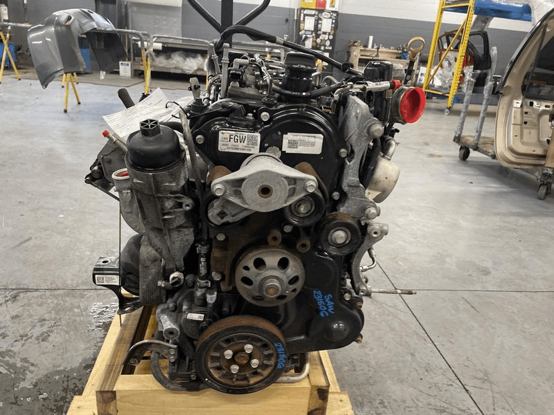 2018 Chevy Colorado 2.8l (vin 1, 8th Digit, Opt Lwn), Used Engine