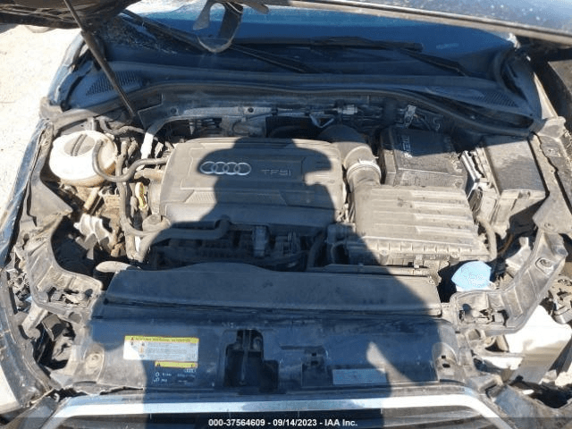 2017 Audi A3 2.0l, Vin 8 (5th Digit), (engine Id Cntc, Gasoline), Used Engine