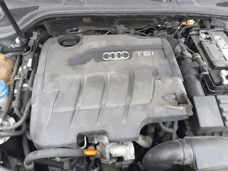 2012 Audi A3 (2.0l), (turbo), Vin J (5th Digit), (engine Id Cbea, Diesel), Used Engine