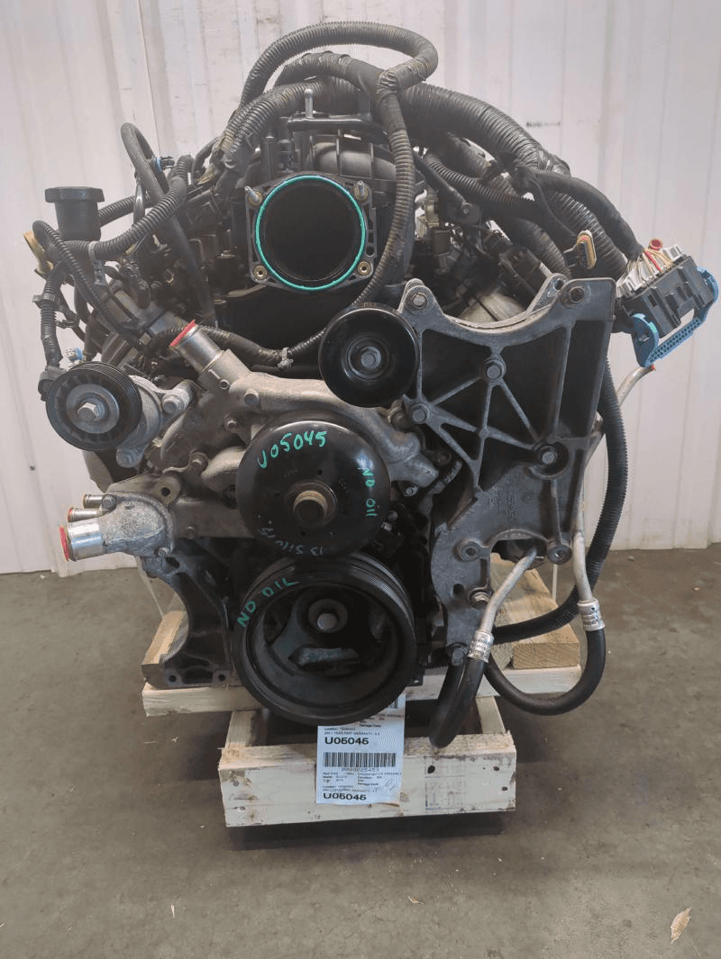 2013 Chevy Silverado 1500 5.3l, Gasoline, Vin 7 (8th Digit, Opt Lc9), Used Engine