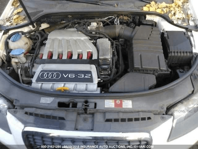 2008 Audi A3 3.2l (vin D, 5th Digit), Used Engine