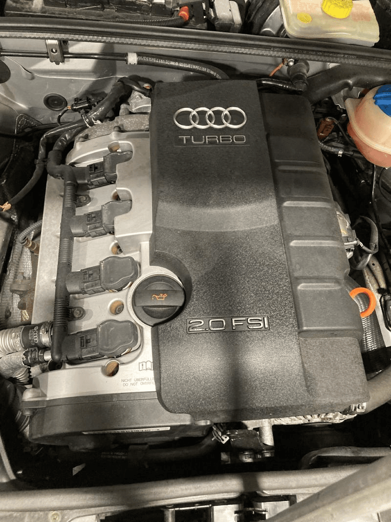 2006 Audi A4 2.0l (vin F, 5th Digit, Turbo), (engine Id Bpg Or Bwt), At, 6 Speed Transmission, Used Engine