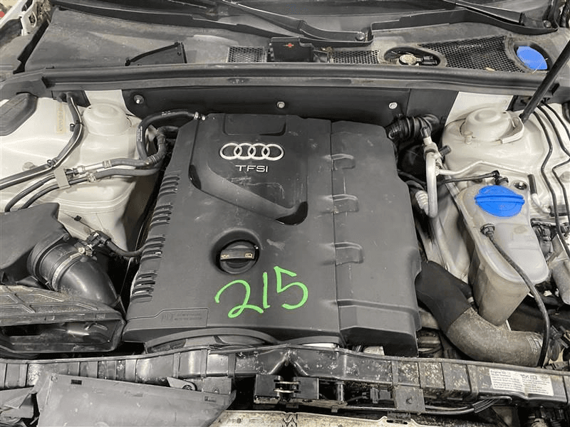 2016 Audi A5 (2.0l), (engine Id Located On Front Cover), Vin F (5 Digit), Engine Id Caed, Used Engine