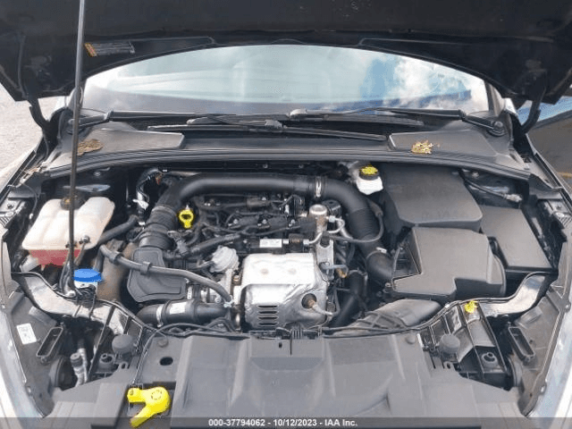 2017 Ford Focus Gasoline, 1.0l (vin E, 8th Digit, Turbo), At, Used Engine