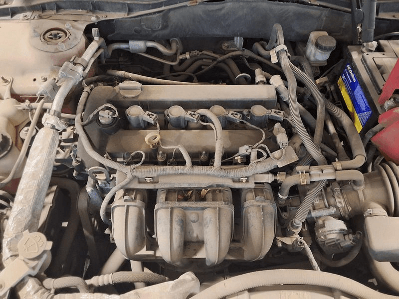 2012 Ford Fusion Gasoline, 2.5l, Vin A (8th Digit), Rectangular Variable Valve Timing Solenoid Connector, Used Engine