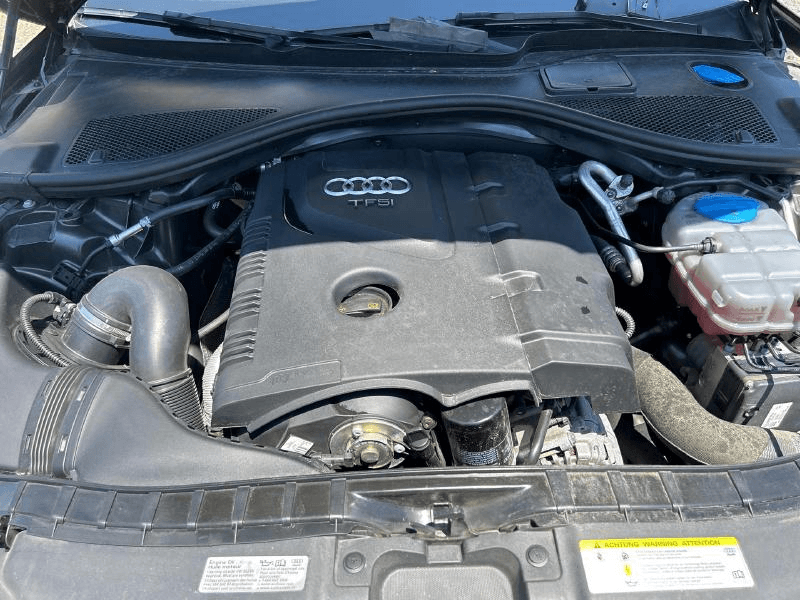 2012 Audi A6 2.0l (vin F, 5th Digit, Turbo), (engine Id Caeb), Used Engine