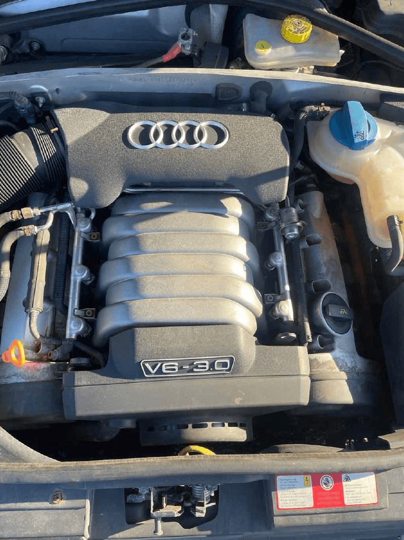 2004 Audi A6 3.0l (vin T, 5th Digit), From Vin 018001, Used Engine