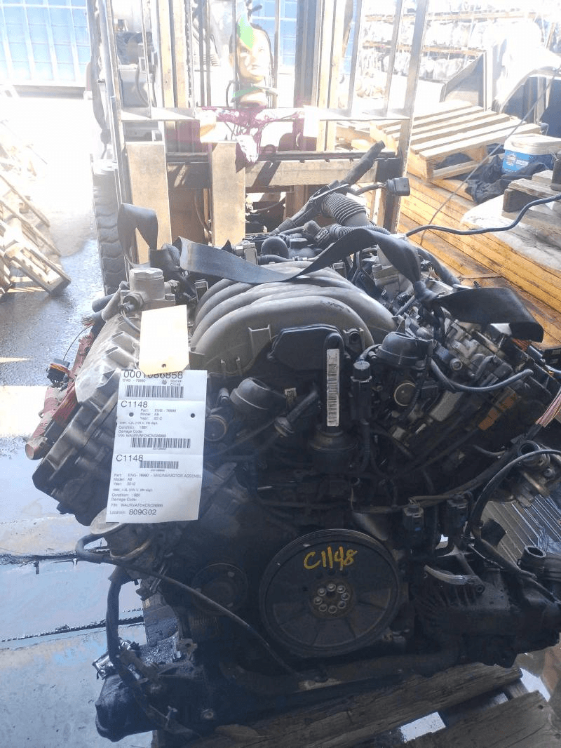 2011 Audi A8 (4.2l, Vin V, 5th Digit), Used Engine