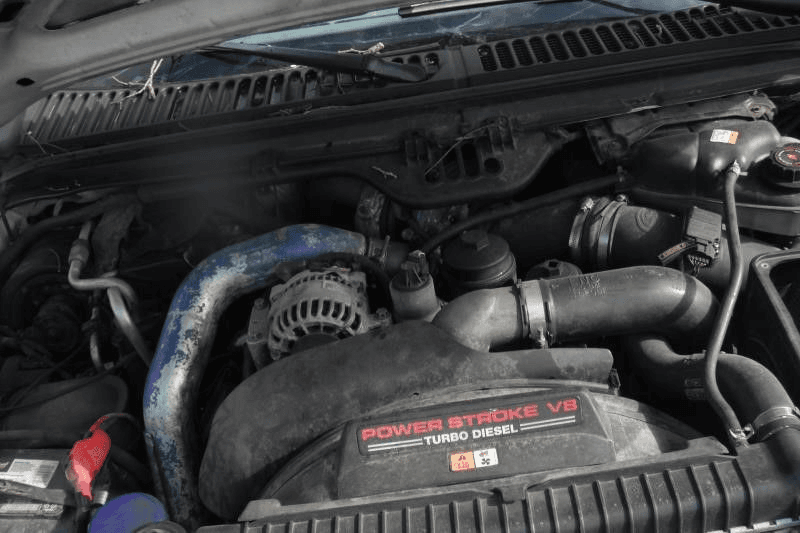 2004 Ford F-350 Super Duty 6.0l (vin P, 8th Digit, Diesel), From 09/23/03, At, Used Engine