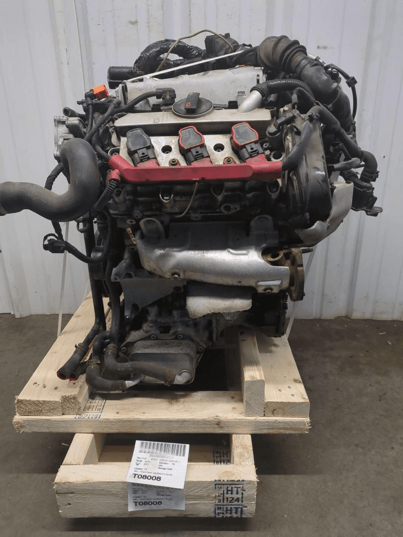 2015 Audi S4 (3.0l), (vin G, 5th Digit), Engine Id Cgxc, Used Engine