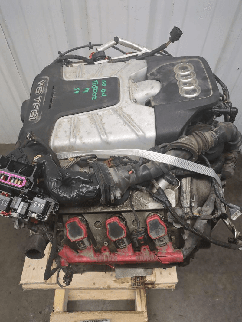 2014 Audi S4 (3.0l), (vin G, 5th Digit), Engine Id Cgxc, Used Engine