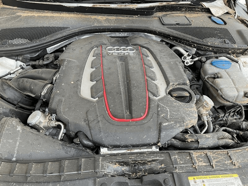 2017 Audi S6 (4.0l, Vin F, 5th Digit), (twin Turbo), Used Engine