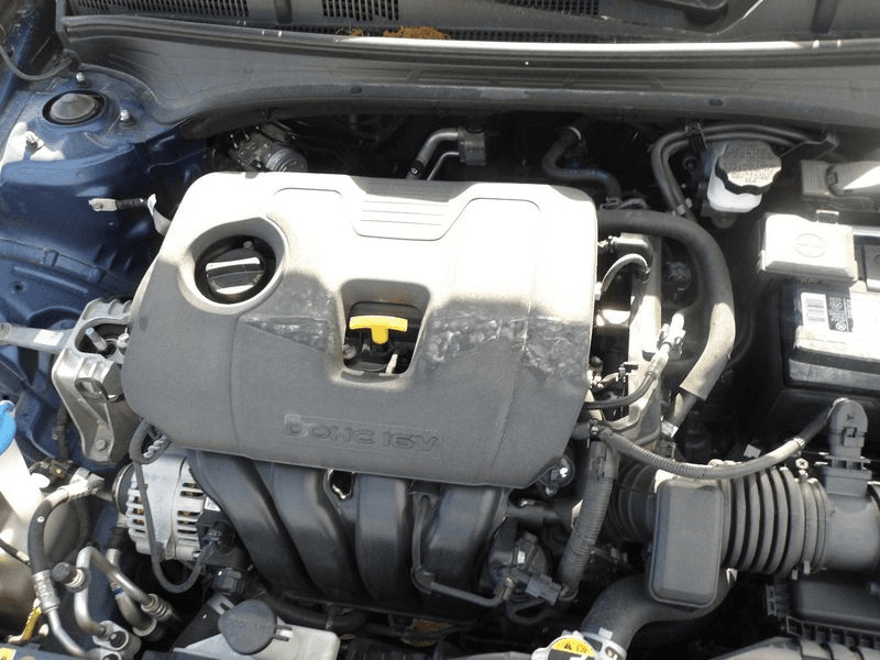 2019 Kia Forte (2.0l, Vin D, 8th Digit), Cvt, Used Engine