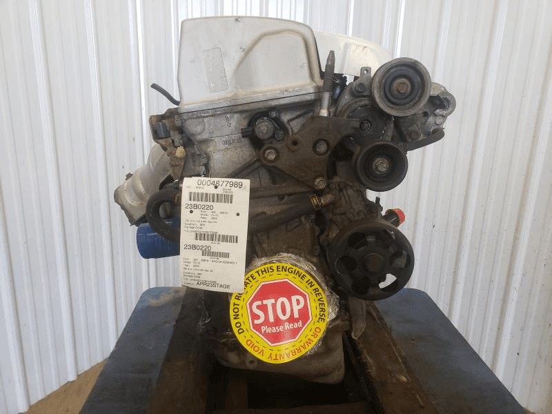 2008 Acura Csx (2.0l, 4 Cylinder), Type-s (vin 9, 8th Digit), Used Engine