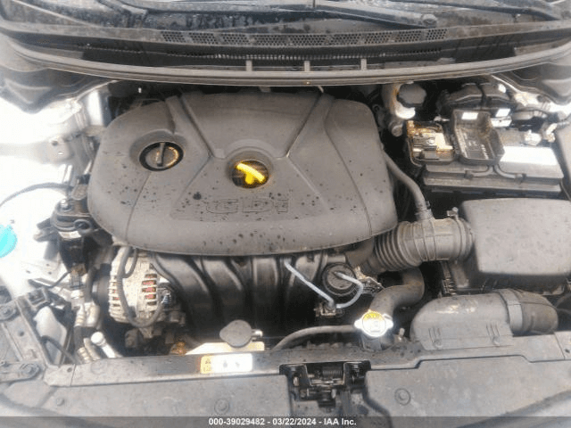 2014 Kia Forte 2.0l (vin 8, 8th Digit), Used Engine