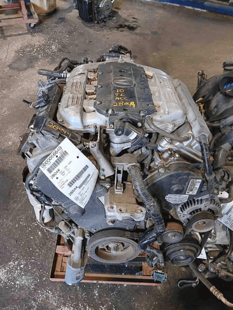 2012 Acura Tl 3.5l (vin 8, 6th Digit, Fwd), Used Engine