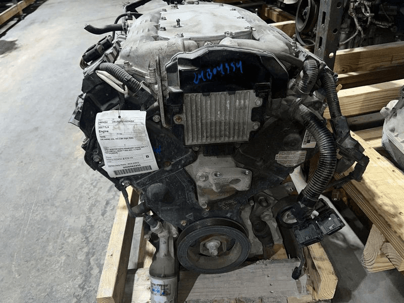 2017 Acura Tlx (us Market), 3.5l, Vin 2 (6th Digit, Fwd), Used Engine