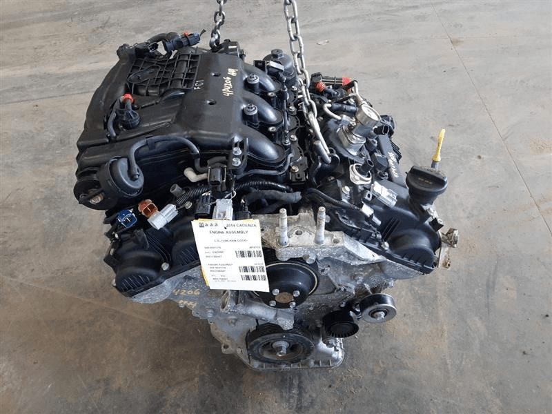 2016 Kia Cadenza (3.3l, Vin 7, 8th Digit), Used Engine